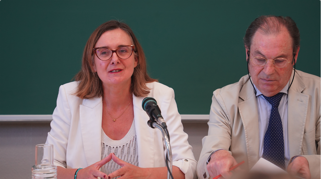 Directora General y decano