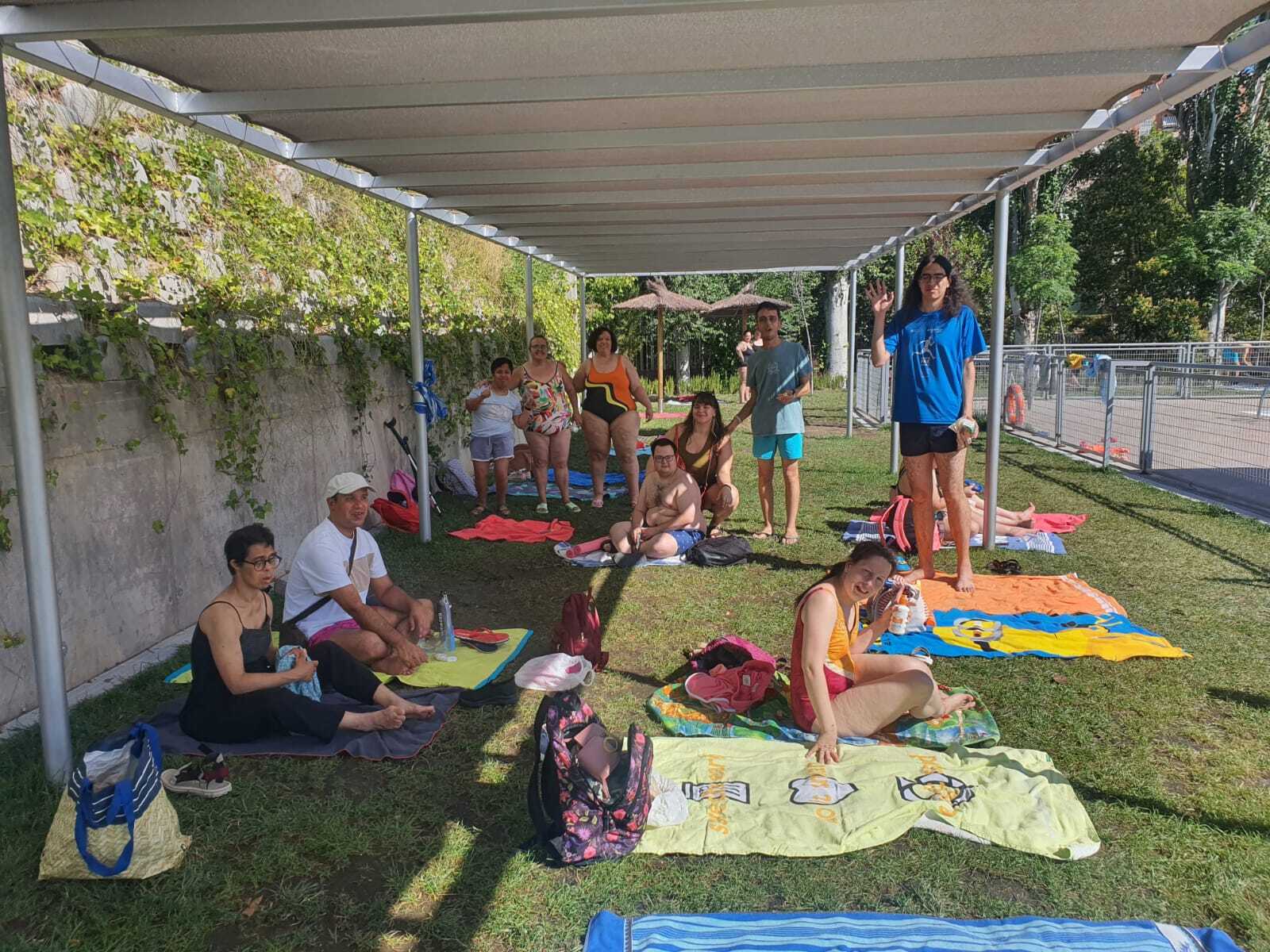 Actividad de piscina